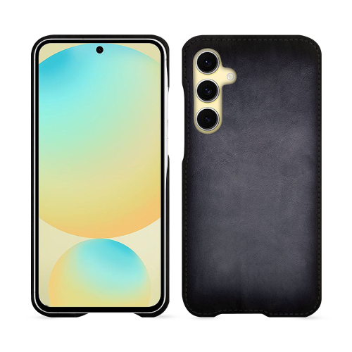 Cover posteriore di lusso e personalizzabile per Samsung Galaxy S24 FE - NoreveGris Patine