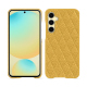 硬质真皮保护套 Samsung Galaxy S24 FE - Mimosa - Couture ( Pantone #b39437 ) 
