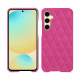 Lederschutzhülle Samsung Galaxy S24 FE - Rose BB - Couture ( Pantone #DB599F )
