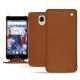 OnePlus 3 leather case - Marron ( Nappa - Pantone 1615C ) 