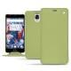 OnePlus 3 leather case - Vert olive ( Nappa - Pantone 578U ) 