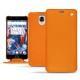 Capa em pele OnePlus 3 - Orange ( Nappa - Pantone 1495U ) 