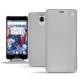 OnePlus 3 leather case - Gris ( Nappa - Pantone W428C ) 