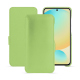 Samsung Galaxy S24 FE leather case - Vert olive PU ( Pantone #a7c58e )