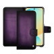 Capa de couro para carteira Samsung Galaxy S24 FE - Violet Patine