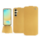 Housse cuir Samsung Galaxy S24 FE - Or Maïa ( Pantone 871C ) 