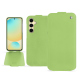 Funda de piel Samsung Galaxy S24 FE - Vert olive ( Nappa - Pantone #a7c58e ) 