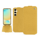 硬质真皮保护套 SSamsung Galaxy S24 FE - Mimosa ( Pantone #b39437 ) 