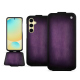 Lederschutzhülle Samsung Galaxy S24 FE - Violet Patine