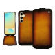 Custodia in pelle Samsung Galaxy S24 FE - Fauve Patine