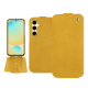 Funda de piel Samsung Galaxy S24 FE - Jaune soulèu ( Pantone #F3B934 )
