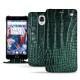Lederschutzhülle OnePlus 3 - Crocodile pino
