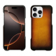 Lederschutzhülle Apple iPhone 16 Pro - Fauve Patine