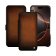 Housse cuir Apple iPhone 16 Pro - Marron Patine