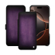 硬质真皮保护套 Apple iPhone 16 Pro - Violet Patine