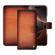 Étui portefeuille cuir Apple iPhone 16 Pro - Orange Patine