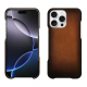 가죽 커버 Apple iPhone 16 Pro Max - Marron Patine