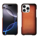 Funda de piel Apple iPhone 16 Pro Max - Orange Patine