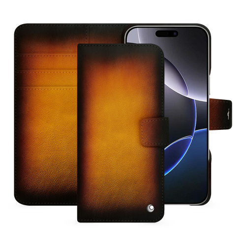 奢华钱包保护套 iPhone 16 Pro Max | Haute CoutureFauve Patine