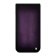 Funda de piel Apple iPhone 16 Pro - Violet Patine
