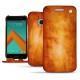 Lederschutzhülle HTC 10 - Orange Patine