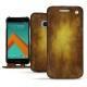 Housse cuir HTC 10 - Doré Patine