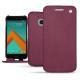 Capa em pele HTC 10 - Prune vintage ( Pantone 512C ) 