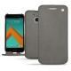 Custodia in pelle HTC 10 - Acier vintage ( Pantone 403C ) 