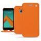 Lederschutzhülle HTC 10 - Orange fluo