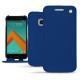 レザーケース HTC 10 - Bleu océan ( Nappa - Pantone 293C ) 