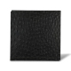 Square Coasters - 20 X 20 - X2 - Autruche nero ( Noir / Black) 