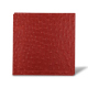 Square Coasters - 20 X 20 - X2 - Autruche ciliegia ( Pantone #a4343a ) 