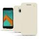 HTC 10 leather case - Blanc (  Nappa - White ) 