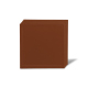 Sottobicchieri - 10 X 10 - X6 - Quadrati - Marron ( Nappa - Pantone #8B4720 ) 