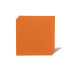 Bases para copos - Quadradas - 10 X 10 - X6 - Orange ( Nappa - Pantone #ff9351 ) 