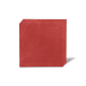 Square Coasters - 10 X 10 - X6 - Cerise vintage ( Pantone #a6302e ) 