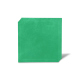 Sottobicchieri - 10 X 10 - X6 - Quadrati - Menthe vintage ( Pantone #37b375 ) 
