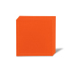 Square Coasters - 10 X 10 - X6 - Orange fluo ( Pantone #ff5406 ) 