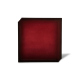 Glasuntersetzer - 10 X 10 - X6 - Quadratisch - Rouge Patine