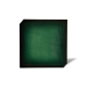 Square Coasters - 10 X 10 - X6 - Vert Patine