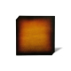 Glasuntersetzer - 10 X 10 - X6 - Quadratisch - Fauve Patine
