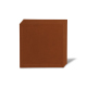 Glasuntersetzer - 10 X 10 - X6 - Quadratisch - Marron Veggie ( Pantone #95614d ) 