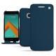 Custodia in pelle HTC 10 - Blu mediterran