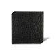 Sottobicchieri - 12 X 12 - X6 - Quadrati - Autruche nero ( Noir / Black) 