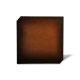 Sous verres - Carré - 12 X 12 - X6 - Marron Patine