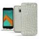Capa em pele HTC 10 - Crocodile milk