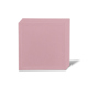 스퀘어 코스터 - 12 X 12 - X6 - Rose PU ( Pantone #efbae1 ) 