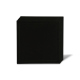 Sottobicchieri - 12 X 12 - X6 - Quadrati - Noir Veggie ( Noir / Black) 