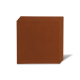 Glasuntersetzer - 12 X 12 - X6 - Quadratisch - Marron Veggie ( Pantone #95614d ) 