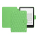 Amazon Kindle Paperwhite (2024) leather case - Vert olive - Couture ( Nappa - Pantone #a7c58e ) 